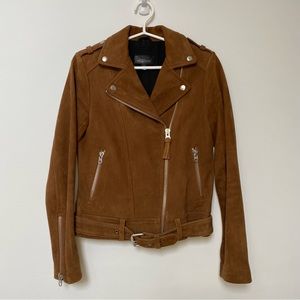 Aritzia x Mackage REAL suede jacket